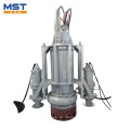 45kw 6inch electric motor or hydraulic submersible slurry pump for  transfer abrasive slurries in mining